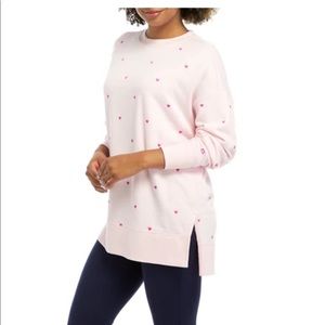 Never worn before! Cute and comfy pink heart sweater.